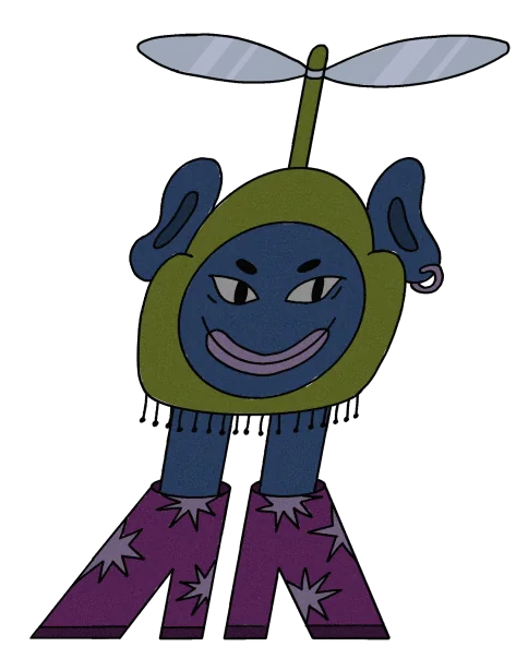 Masked Bacchus Land figure